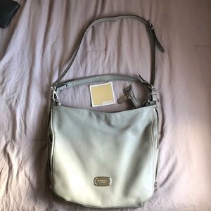 Michael Kors Light Gray Shoulder Bag